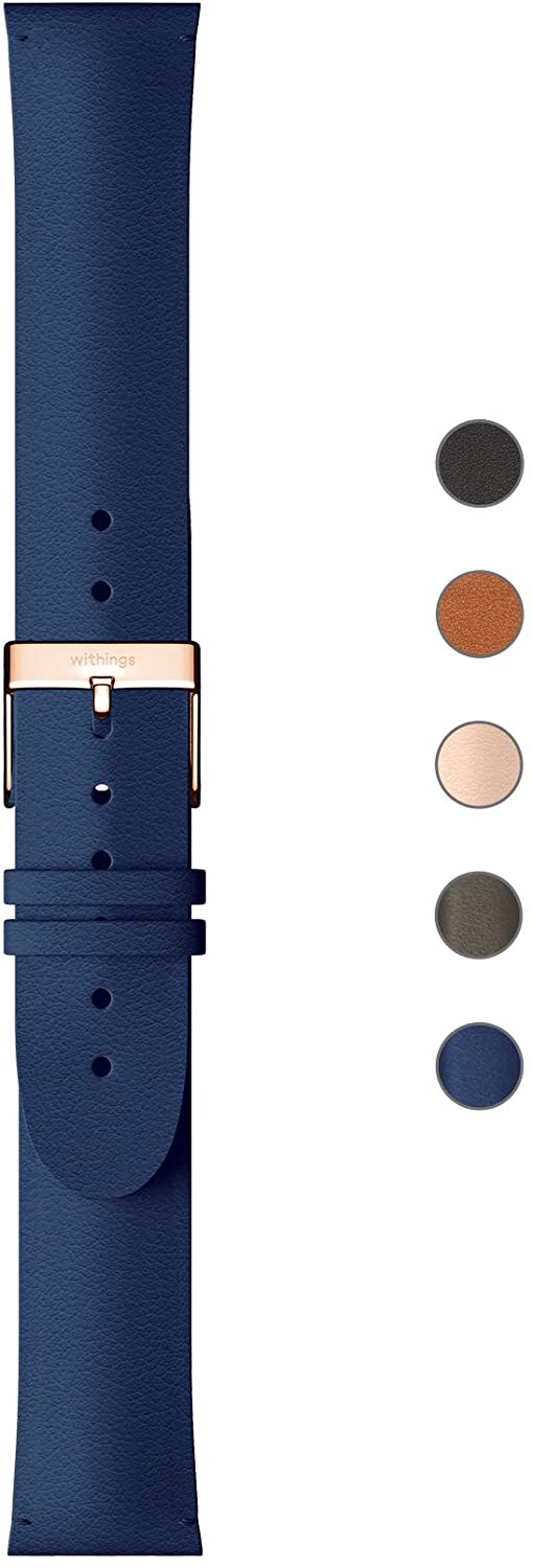 【本日限定価格】 Withings wristband-Blue-R.G.Buckle-18mm L