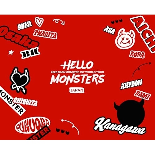 BD / BABYMONSTER / 1ST WORLD TOUR(HELLO MONSTERS) IN JAPAN ～2025.04.13 K-ARENA YOKOHAMA～(Blu-ray)