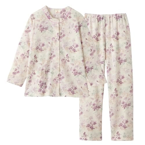 [グンゼ] パジャマ WARM PLUS長袖長パンツ（袖・足口ゴム通し穴付） ソフトキルト レディース ﾋﾟﾝｸ_TG4014