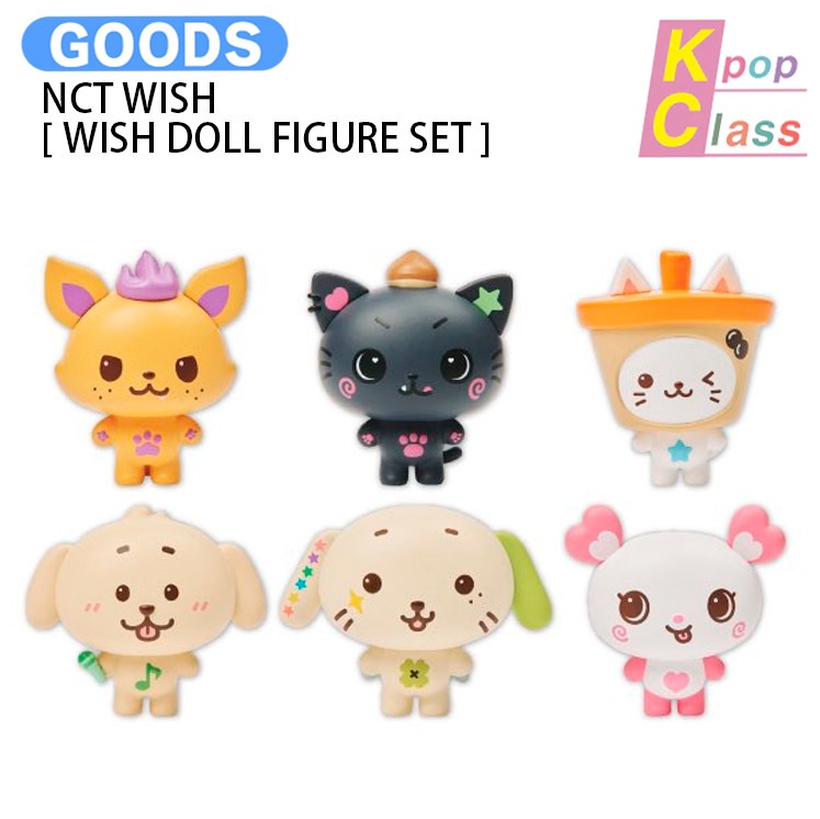 国内発送 NCT WISH [ WISH DOLL FIGURE SET ] WISH BAKERY POP UP / 公式グッズ / 予約商品