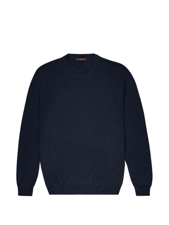 ZANONE Men Sweater 810234 ZY318 Z3468 NIGHT BLUE