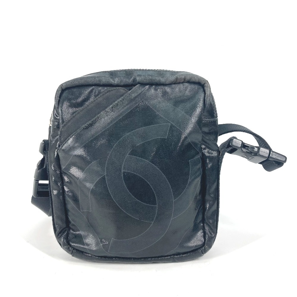 ショルダーバッグ CC ココマーク スポーツ SPORTS カバン ポシェット 斜め掛け コーティングキャンバス ブラック