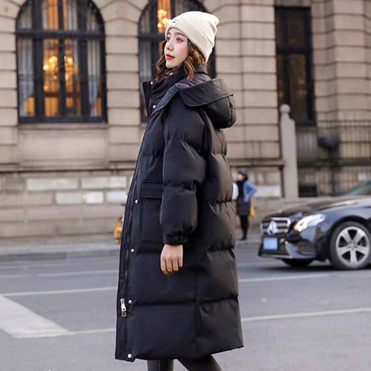 大きポケット ベンチコート ダウン ダウンコート 軽量 撥水 防風 暖かい レディース メンズ アウター ダウンジャケット フード付き ロングコート ボリューム ハイネック 袖 リブ 着ぶくれにくい