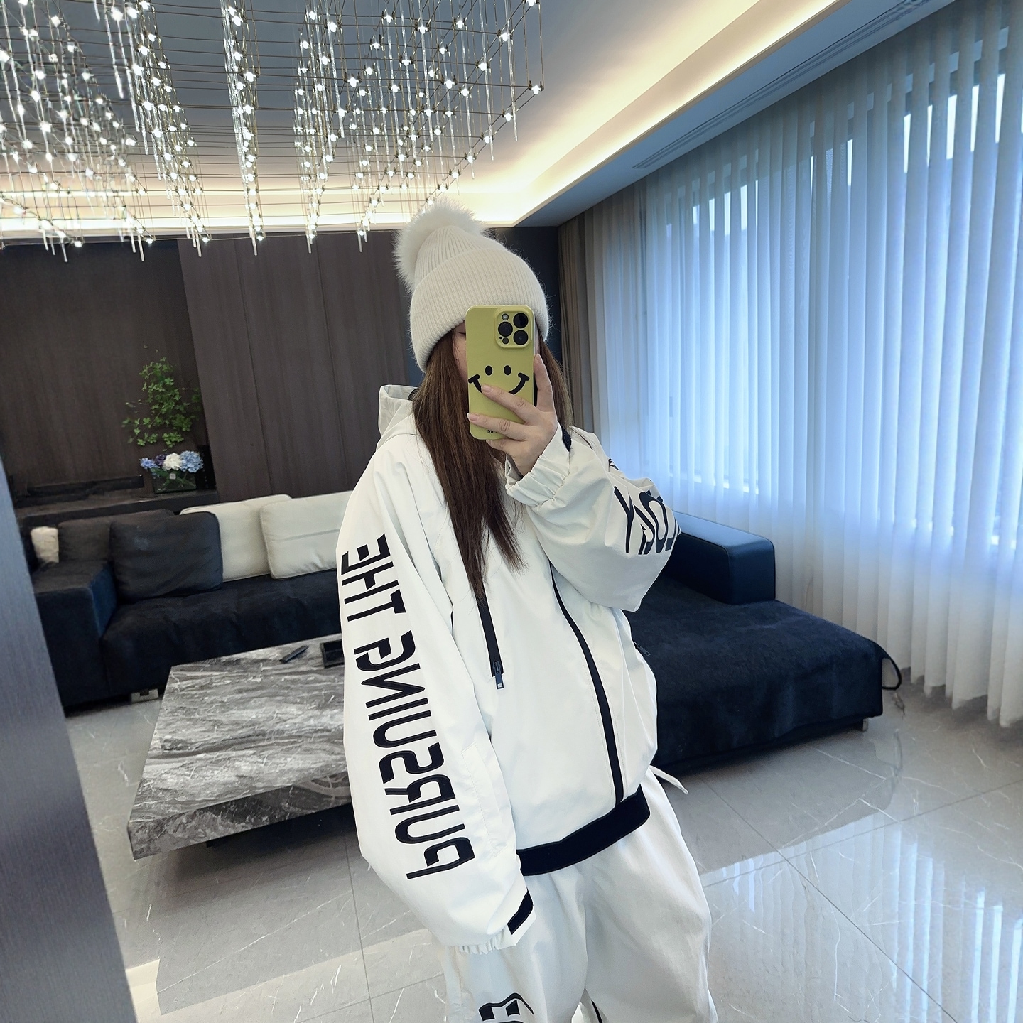 スノーボードウェア 2025 2026 アルファベット 黒 白 スノパンツ スノウェア 3L メンズ レディース スキーウェア スノボウェア スキー 防风撥水