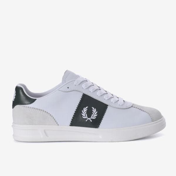 [FRED PERRY] 男女共用スニーカー B4 レザー/スエード (SFPU2519314-134)
