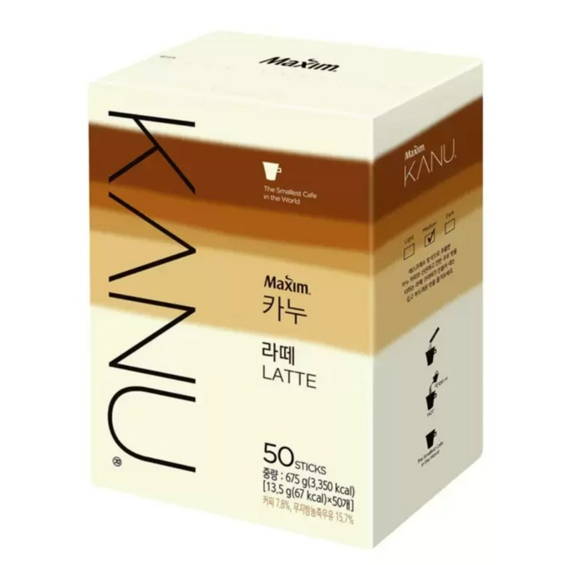 ラテ コーヒー 13.5g x 50スティック/韓国インスタントコーヒー ラテコーヒー 高 品質コーヒー マキシムカフェラテ体験 コーヒー好き必見 手軽なコーヒータイム エスプレッソコーヒー 4,864円
