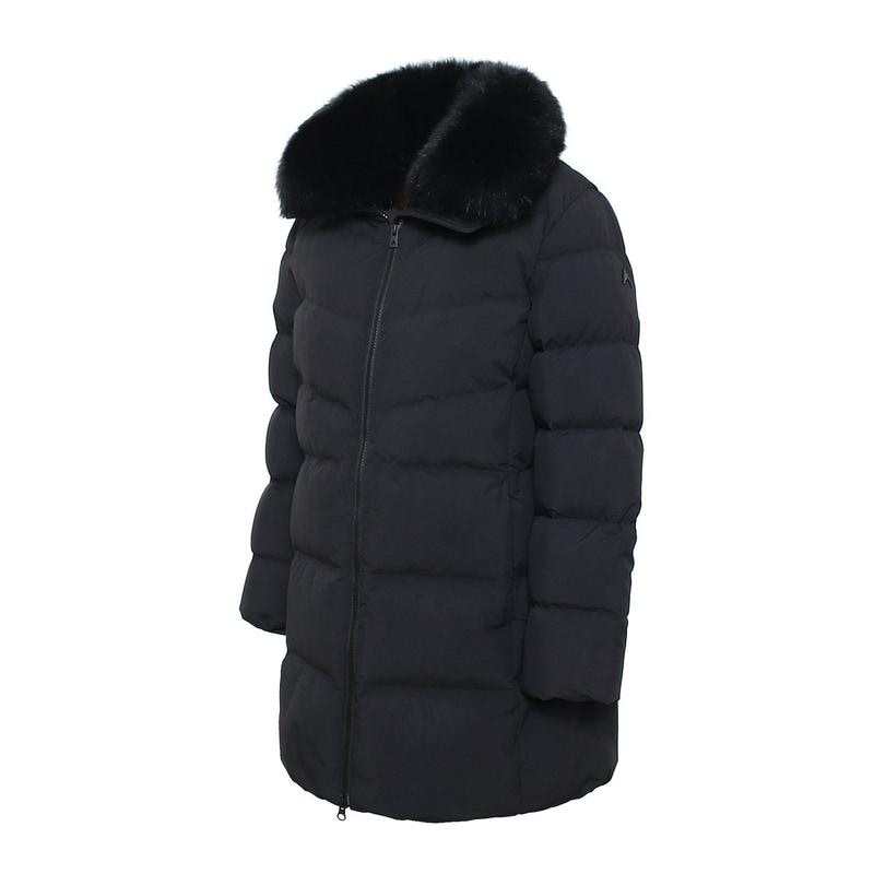 女性プレミアノベルティダウンジャケット ブラック 7L82073 7L82073-C01