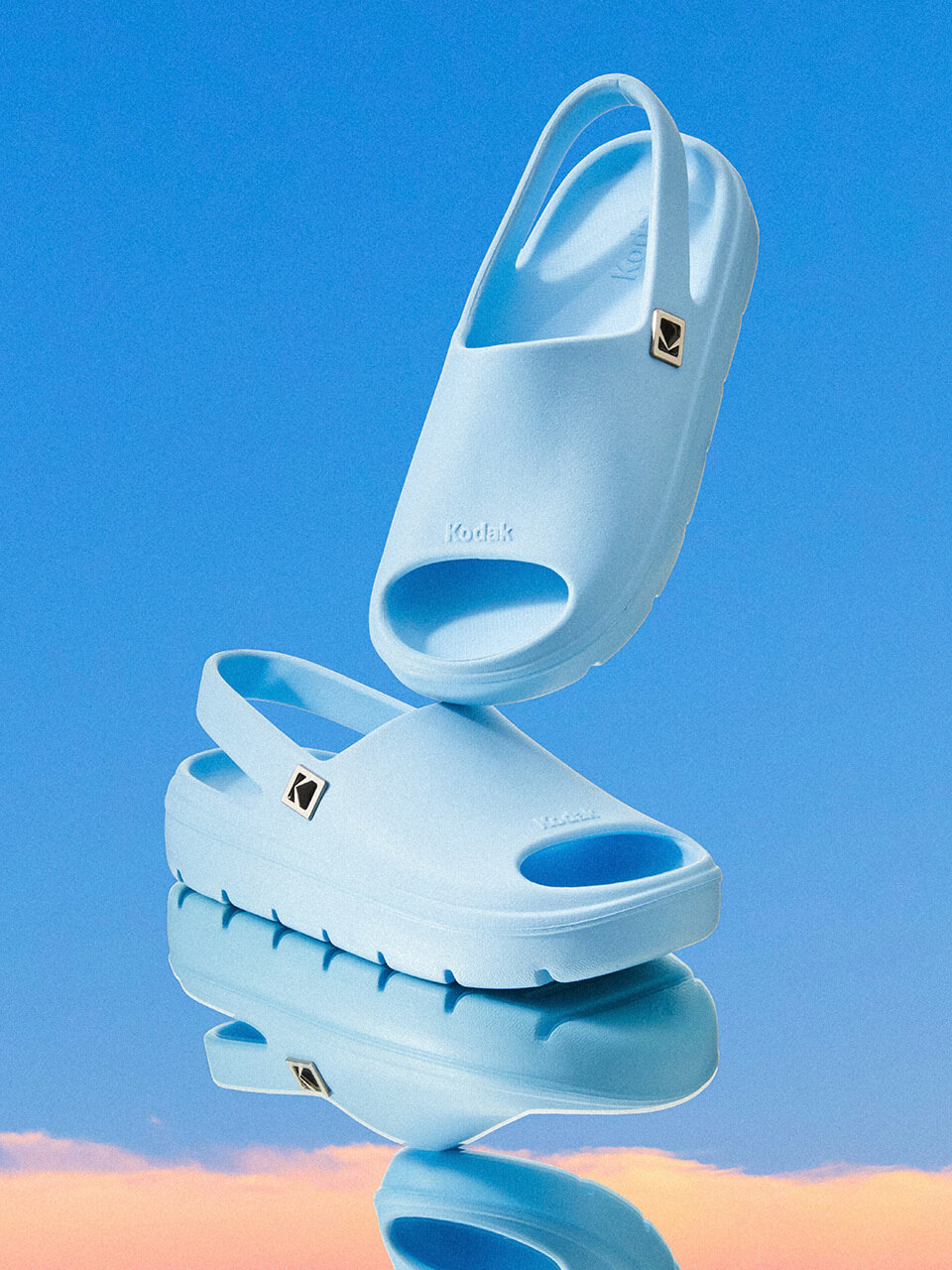 コダックアパレルキャンビークロッグ S.BLUE