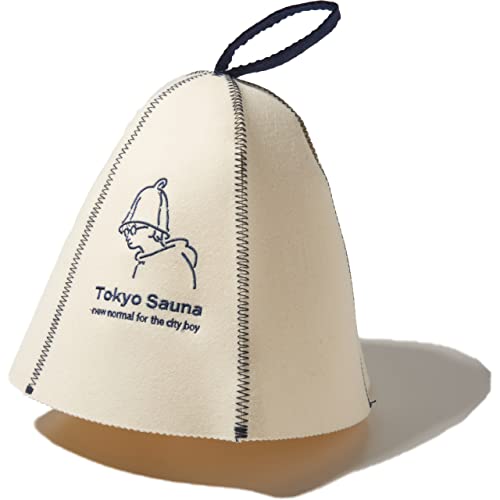 [Ｔｏｋｙｏ　Ｓａｕｎａｎｅｗ　ｎｏｒｍａｌ　ｆｏｒ　ｔｈｅ　ｃｉｔｙ　ｂｏｙ] TokyoSauna サウナハット 羊毛 サウナキャップ サウナ帽子 メンズ レディース ウール