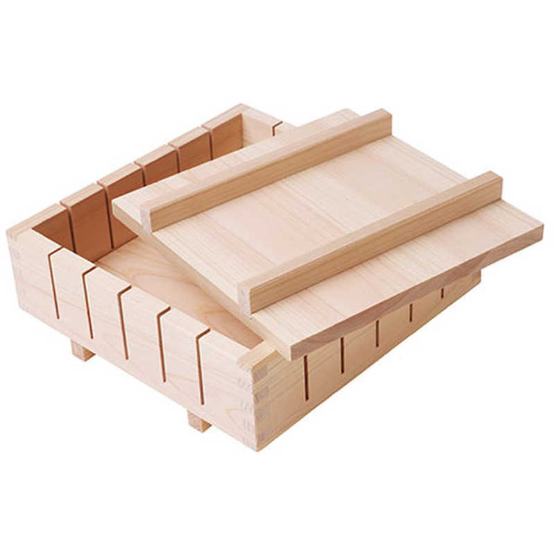 ヤマコー　てまひま工房 ひのき正方押寿司器 36切＋　YAMACO78703