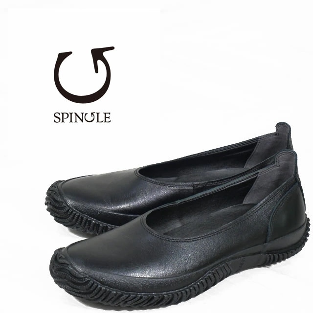 スピングル パンプス スニーカー レディース 撥水 レザーパンプス 黒 痛くない スリッポン 日本製 ローヒール 歩きやすい フラットシューズ 柔らかい カジュアル メイドインジ