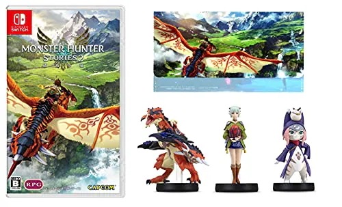 モンスターハンターストーリーズ2 破滅の翼 - Switch 【モンスターハンターストーリーズ2 amiibo3種セット】amiibo 破滅レウス amiibo エナ amiibo ツキノ (【Ama