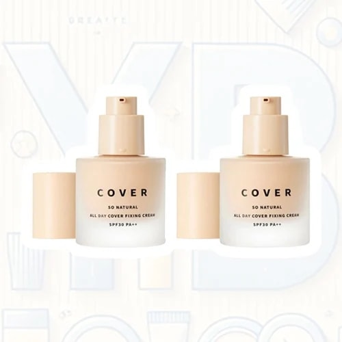 オールデイ カバーフィクシングクリーム 30ml / x2/ x3 / 択一 / 持続的なカバー力 / 保湿効果 / メイクアップ固定 /