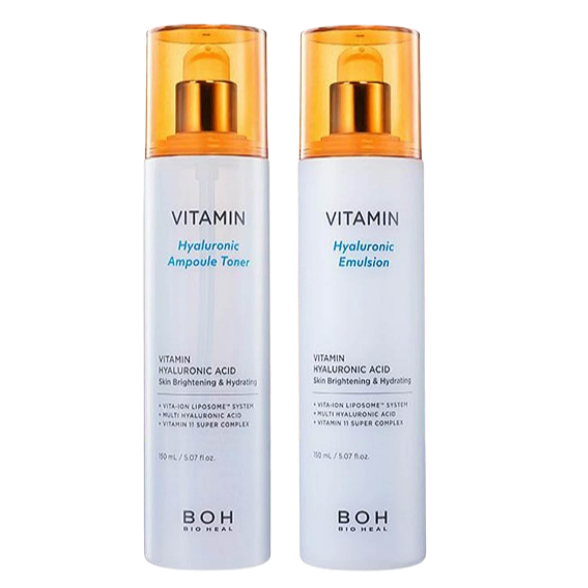 ビタミンヒアルロニックアンプルトナー&エマルジョン / スキンケアset/韓国コスメ