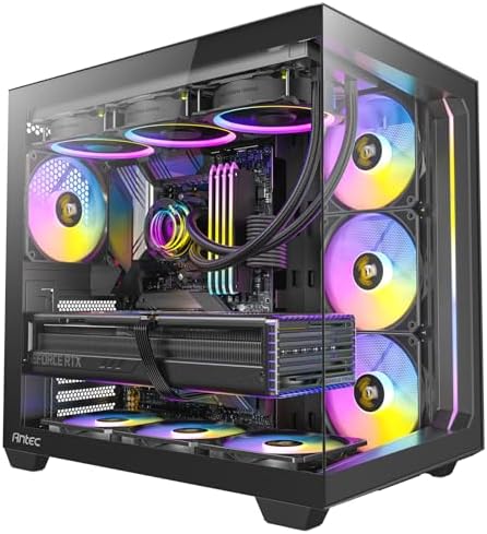 Antec PCケース ピラーレス Constellation C5 ARGB ブラックノートパソコンバッグ・ケース