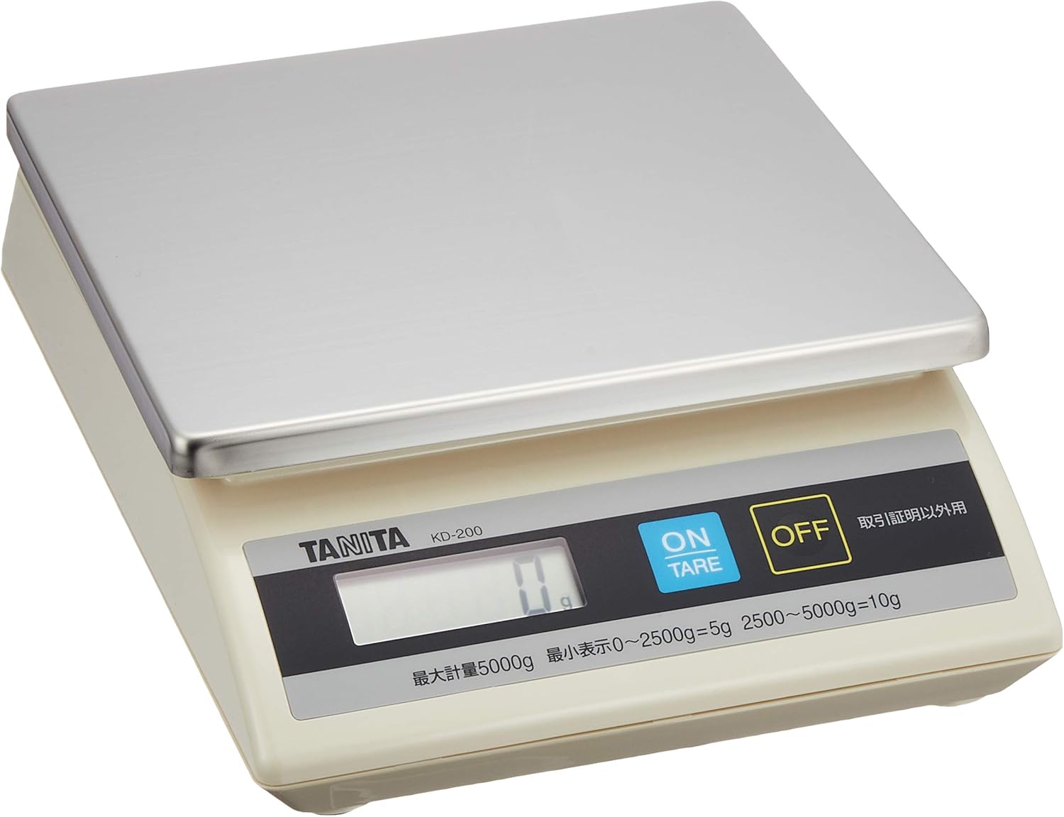 タニタ Tanita クッキングスケール キッチン はかり 業務用 防滴 卓上スケール 取引証明以外用 5kg KD-200