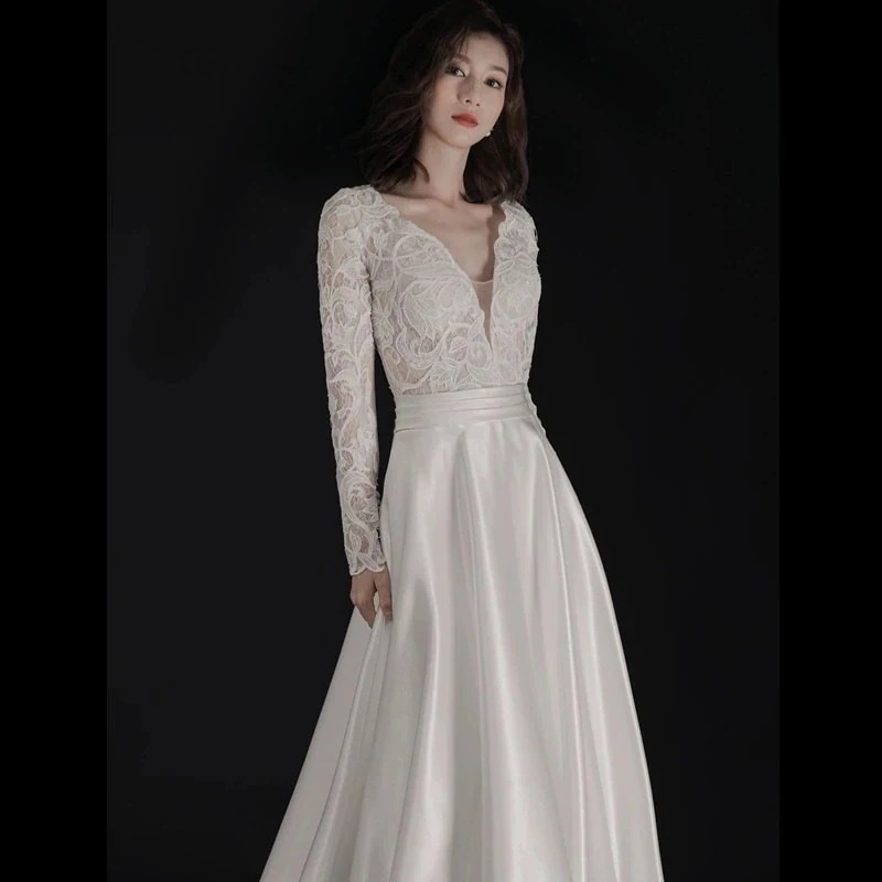 ドレス 成人式 ワンピース ドレス フィッシュテール ウェディングドレス 正式な場合礼装 パーティードレス 花嫁ロングドレス 演奏会 発表会 卒業式 同窓会 ドレス ワンピース