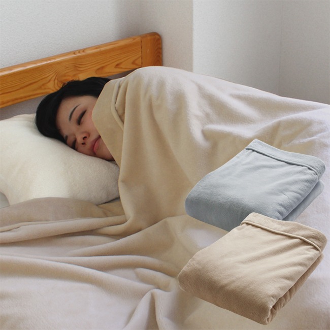 綿毛布 ダブル ブランケット シール織 毛布 おしゃれ ギフト 暖かい ベビー 日本製 子供