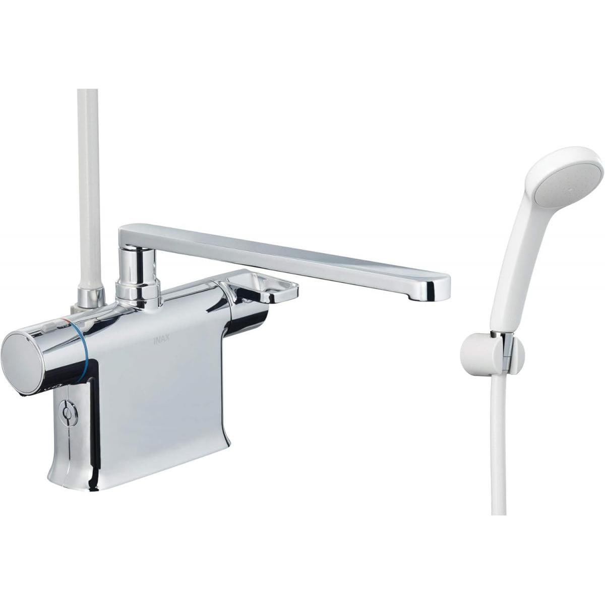 【在庫有・即納】LIXIL INAX 浴室用 サーモスタット付シャワーバス 水栓デッキタイプ RBF-822 浴槽・洗い場兼用タイプ 20,860円