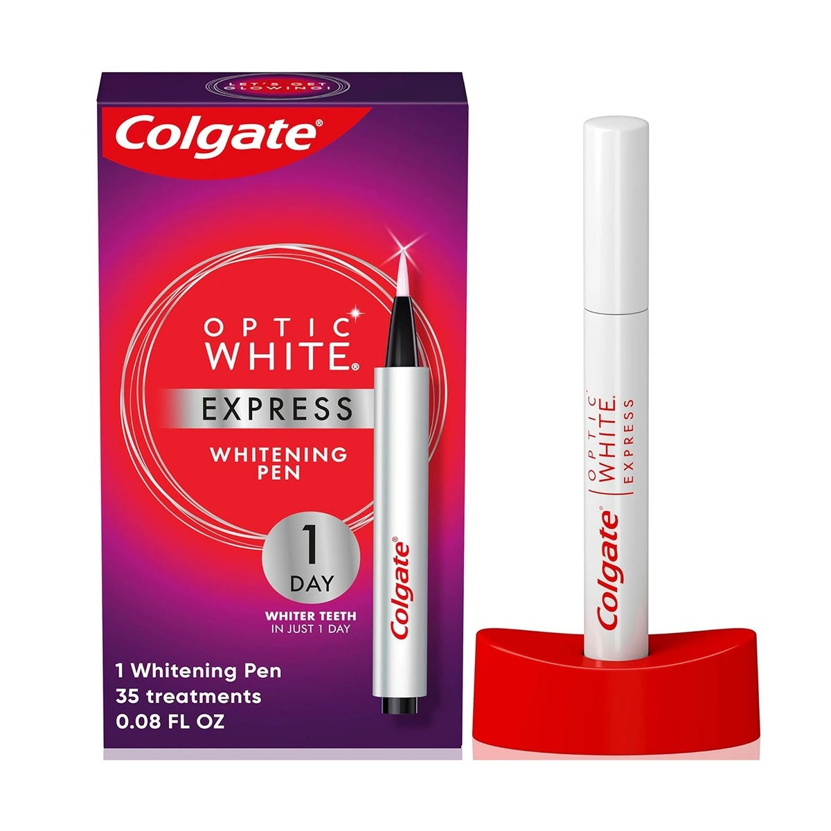 【追跡可能海外メール便】 Colgate Optic White Express Teeth Whitening Pen 0.08oz コルゲートオプティックホワイトエクスプレスホワイトニングペン