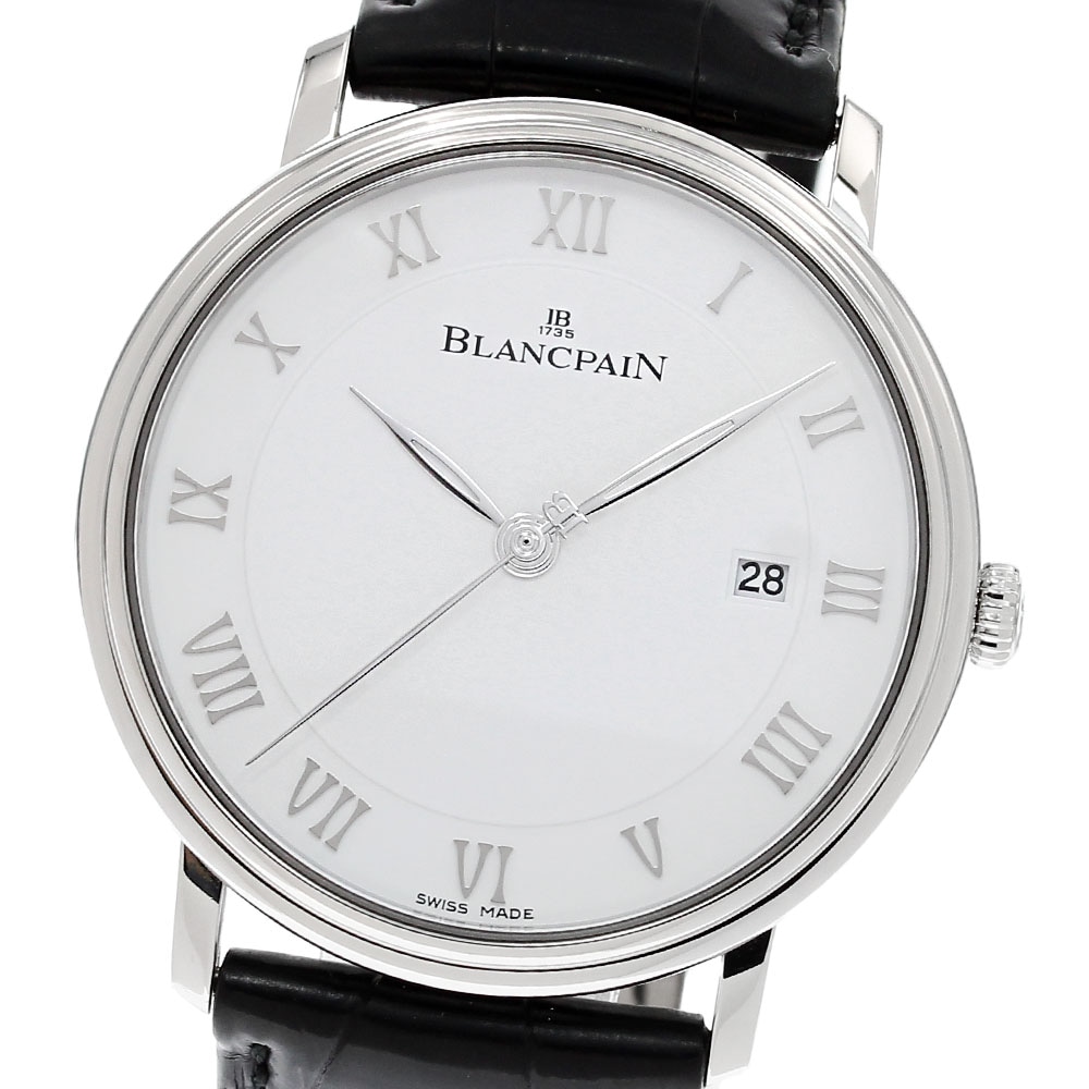 ブランパン Blancpain 6651-1127-55B ヴィルレ ウルトラスリム 自動巻き メンズ _841771【中古】