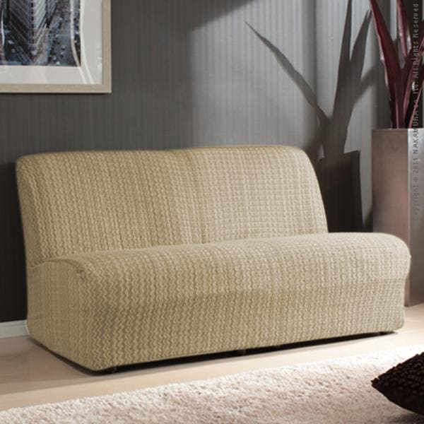 ソファカバー ソファーカバー 生地 2人掛け用 アームなし ひじ掛けなし 北欧 デザイン シンプル ナチュラル おしゃれ ストレッチ 伸縮 伸びる 洗える ソファ別売