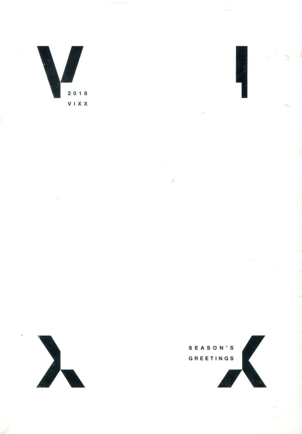 [未開封新品] ビックス(Vixx) - 2018 Seasons Greetings