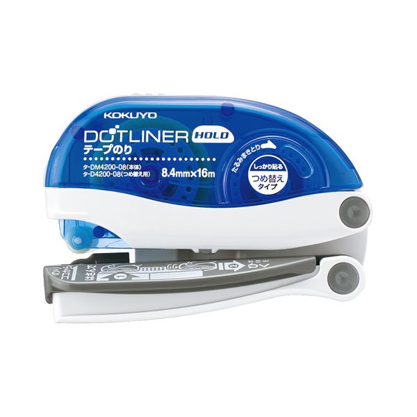 (まとめ) コクヨ テープのり ドットライナーホールド 本体 8.4mm×16m タ-DM4200-08 1個 (×30セット) 10,292円
