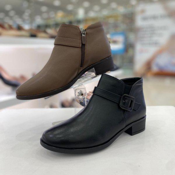 女性用ショートアンクルブーツ PFEWSB88O88IBKBR HSPD4A GN