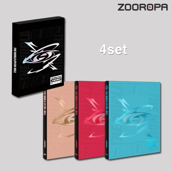 [4종세트] 에이티즈 ATEEZ THE WORLD EP FIN WILL