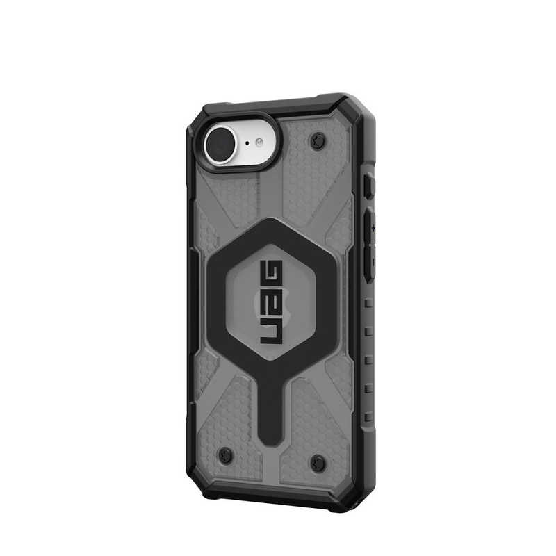 UAG　製 マグネット対応PATHFINDER CLEAR iPhone 16e 用 アッシュ　UAG-IPH25SE-MS-AS