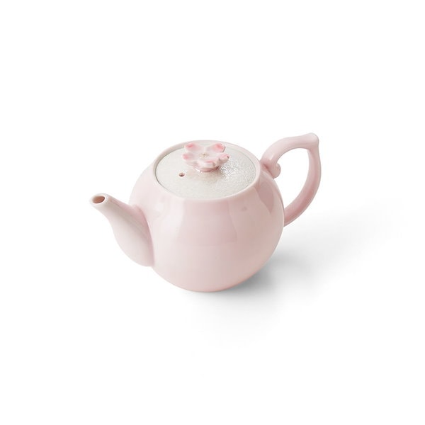 Qoo10] 虹彩桜 ポット【小】 急須 ピンク かわ