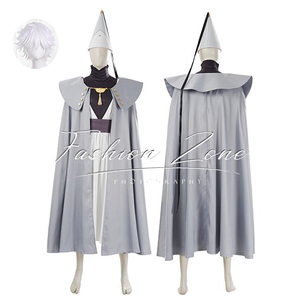 とんがり帽子のアトリエ 風 キーフリー コスプレ衣装 魔法使い服 ウィッグ cosplay ハロウィン 演出服 変装