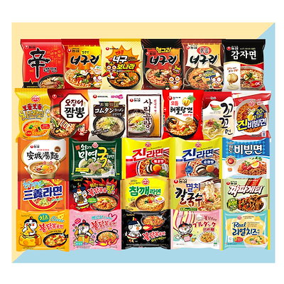 韓国人気ラーメン　50種から5袋ずつお選び下さい!!...のサムネイル