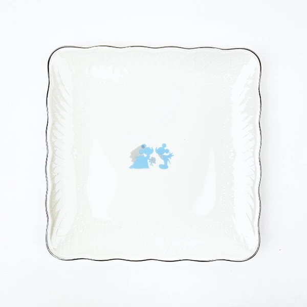 ディズニー スクエアトレイ ミッキーマウス ミニーマウス キッチン 食器 ギフトセット_1219-3301-01