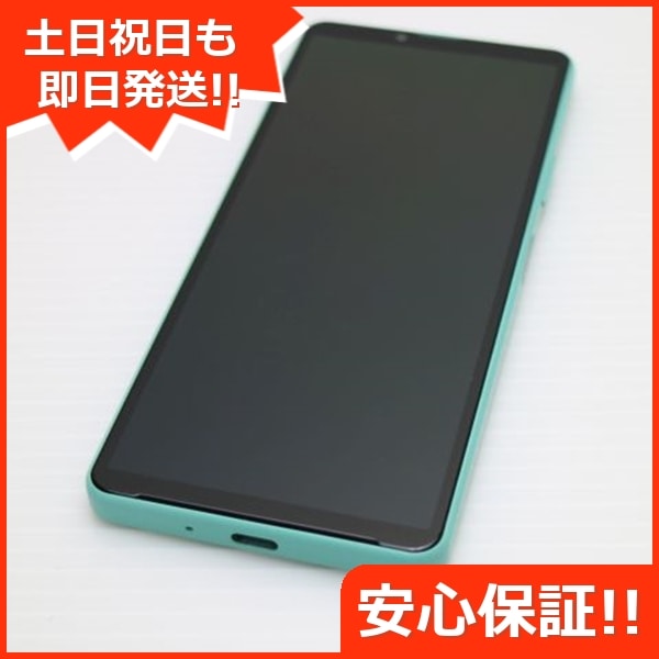 新品同様 Xperia 10 IV SOG07 ミント スマホ 白ロム 中古 土日祝発送OK 100