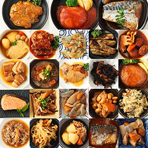 【お惣菜シリーズ】uchipac レトルトおかず 計23品目セット【おうちごはんの常備食在宅ワーク昼食に】国産野菜使用保存料 着色料 無添加常温保存 賞味期限 半年1年【非常食手土産贈り物