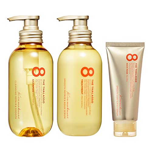 金木犀 スムースシャンプー&スムーストリートメント ミニヘアマスク付き 限定キット キンモクセイの香り 475mL/475mL/80g