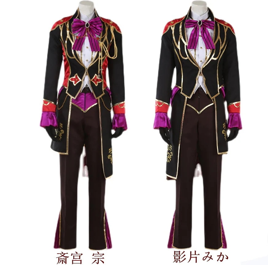 Ensemble Stars あんさんぶるスターズ！ Valkyrie Eternal Weaving 影片みか 斎宮 宗 ユニフォーム コスプレ衣装 コスチューム 学園祭