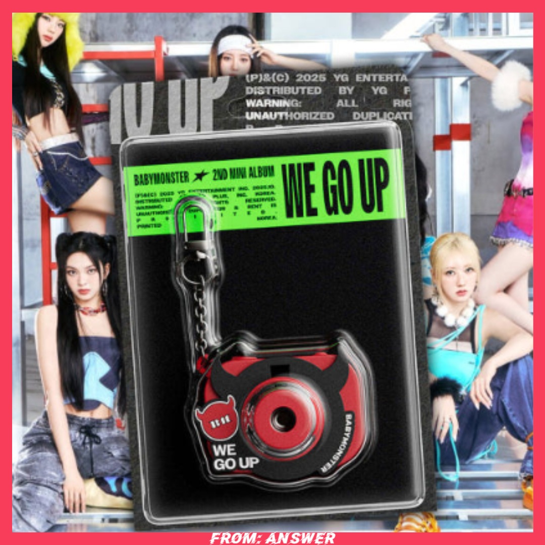 BABYMONSTER Mini 2nd Album 『WE GO UP』 Mini Beam Keyring ver.