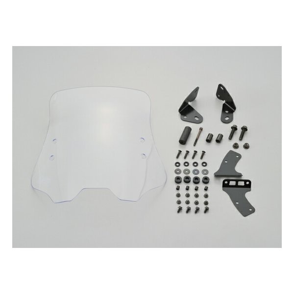 カウルスクリーン ウインドシールドRS 車種別キット ジクサー150用 クリアー D17446