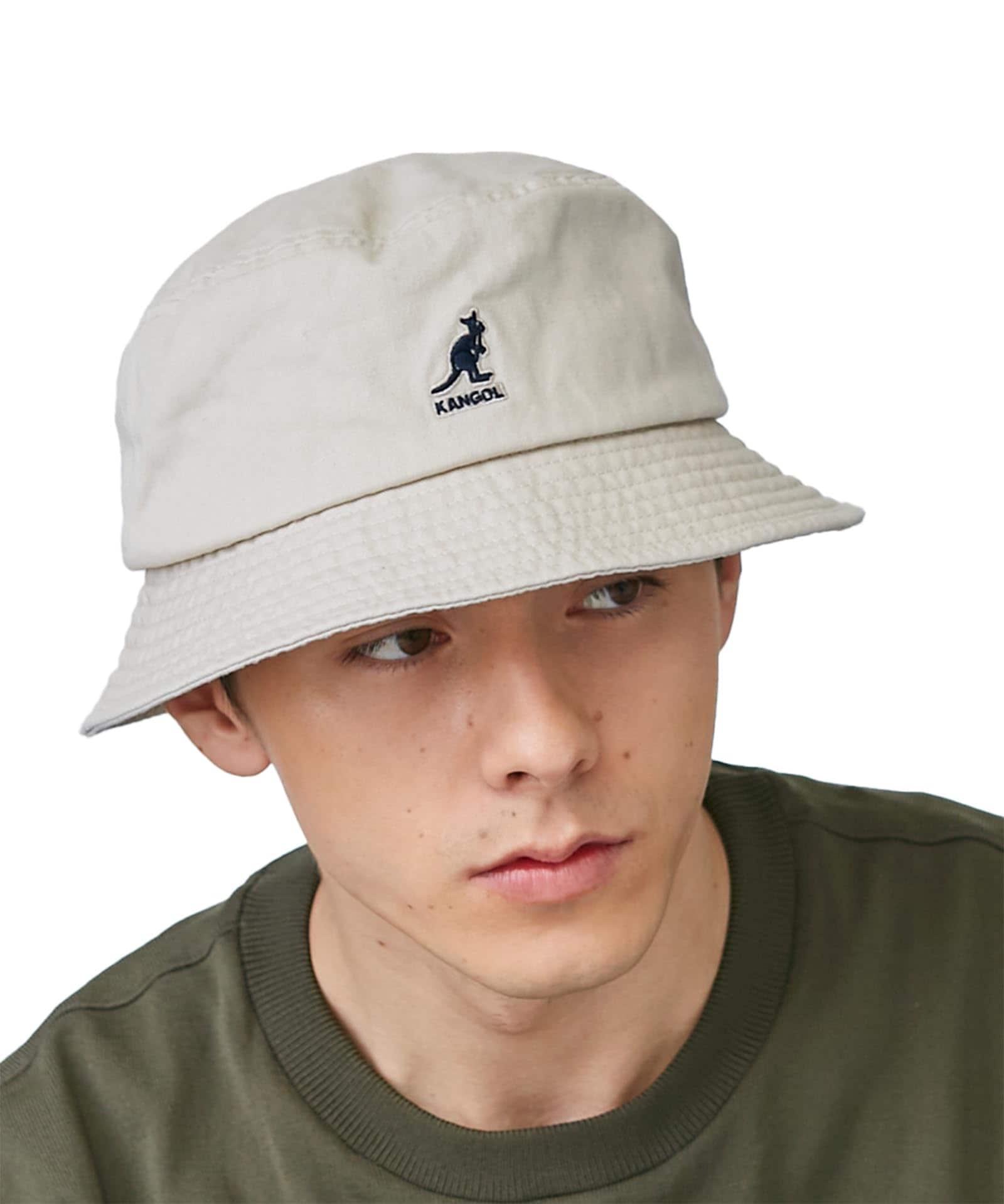[カンゴール] Washed Bucket バケットハット 帽子 メンズ バケット レディース おしゃれ ファッション バケハ シンプル ブラック 大きいサイズ 洗える 春夏 ギフト プレゼント ゴル