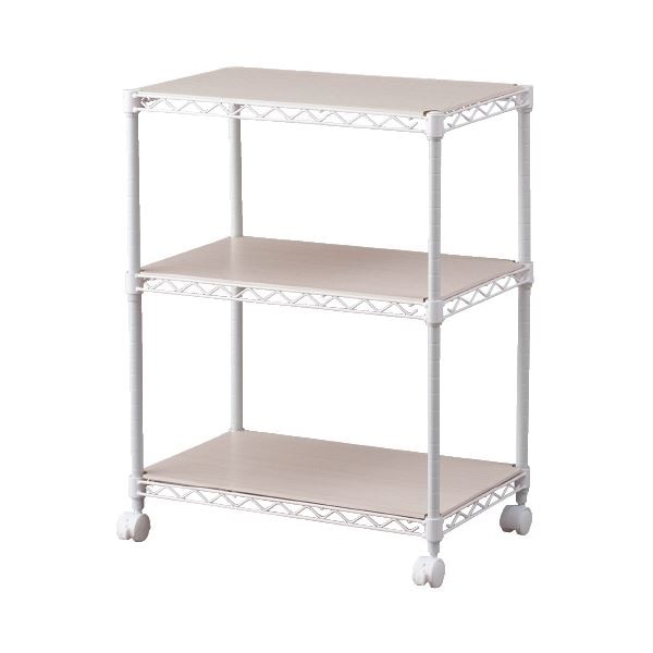 カラーメタルラック CMM-55073B ホワイト 組立品