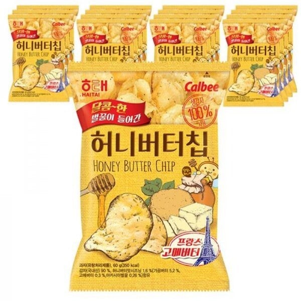 ヘテ ハニーバターチップ 60g 16個