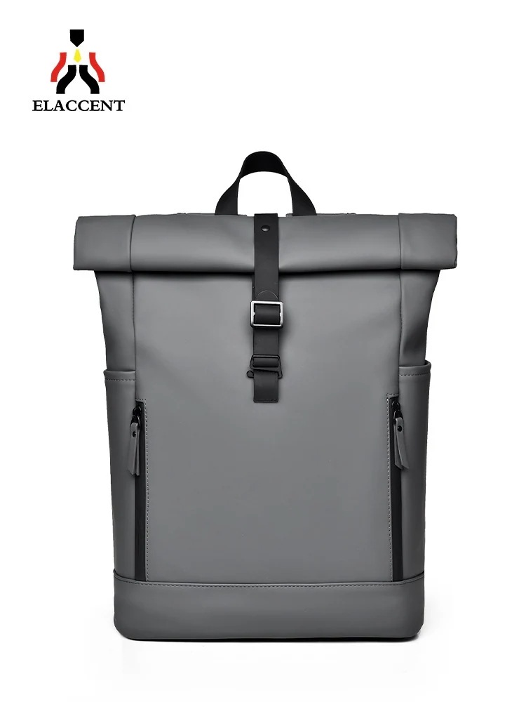 バックパック ショルダーバッグ/メンズ/アウトドア/防水/コンピュータ/ロールトップバックパック/ユニセックス/仕事/通勤/旅行/大学生/通学/旅行バッグ/大容量