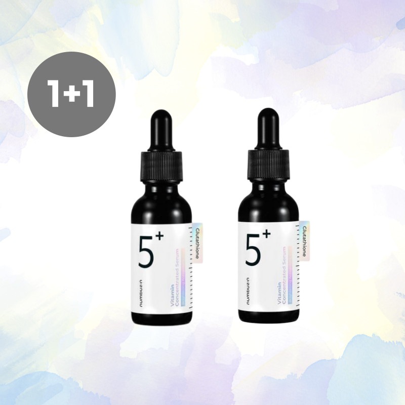 【1+1美白セット】ナンバーズイン 5番シミ集中アンプル 30ml＋30ml色ムラ・跡に