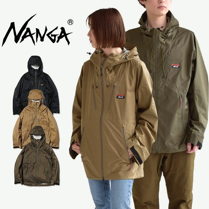 ナンガ オーロラ NANGA AURORA 2.5LAYER TREK SHELL PARKA/オーロラ2.5レイヤー トレックシェルパーカー ジャケット アウター 長袖 メンズ レディース 男女兼用