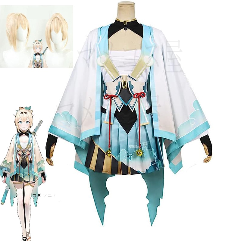 バーチャル YouTuber ホロライブ6期生 風真いろは コスプレ衣装 お盆 プレゼント 祭り コスチューム クリスマス イベント パーティー 文化祭/