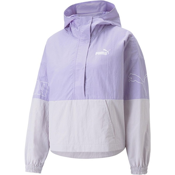 PUMA プーマ PUMA POWER ハーフジップ ウィンドブレーカー ジャケット マルチSP ウインドウェア 675637-25