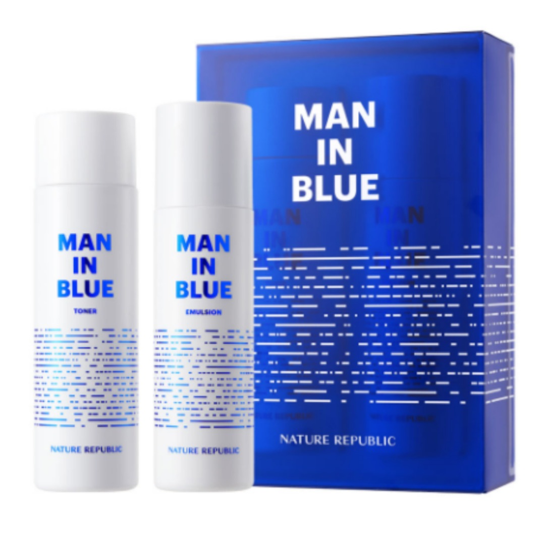 メン·イン·ブルー スキンケア2点セット